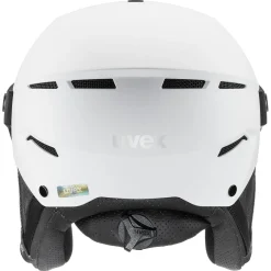 Uvex Instinct Visor, skihjelm med visir, hvid