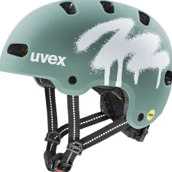 Uvex Kid 4 Style MIPS, cykelhjelm, junior, grøn