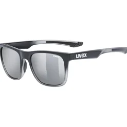 Uvex LGL 42, solbriller, sort/transparent