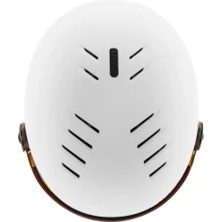 Uvex Rocket JR Visor, skihjelm med visir, junior, hvid