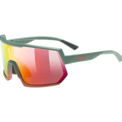 Uvex sportstyle 235, solbriller, grøn/orange
