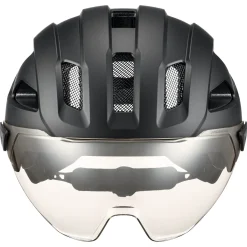 Uvex Stride Visor, cykelhjelm, sort