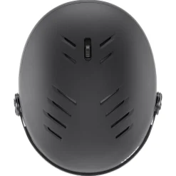 Uvex Wanted Visor Pro V, skihjelm med visir, sort