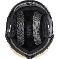 Uvex Wanted Visor, skihjelm med visir, sort