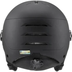 Uvex Wanted Visor, skihjelm med visir, sort