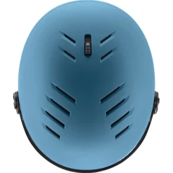 Uvex Wanted Visor, skihjelm med visir, blå